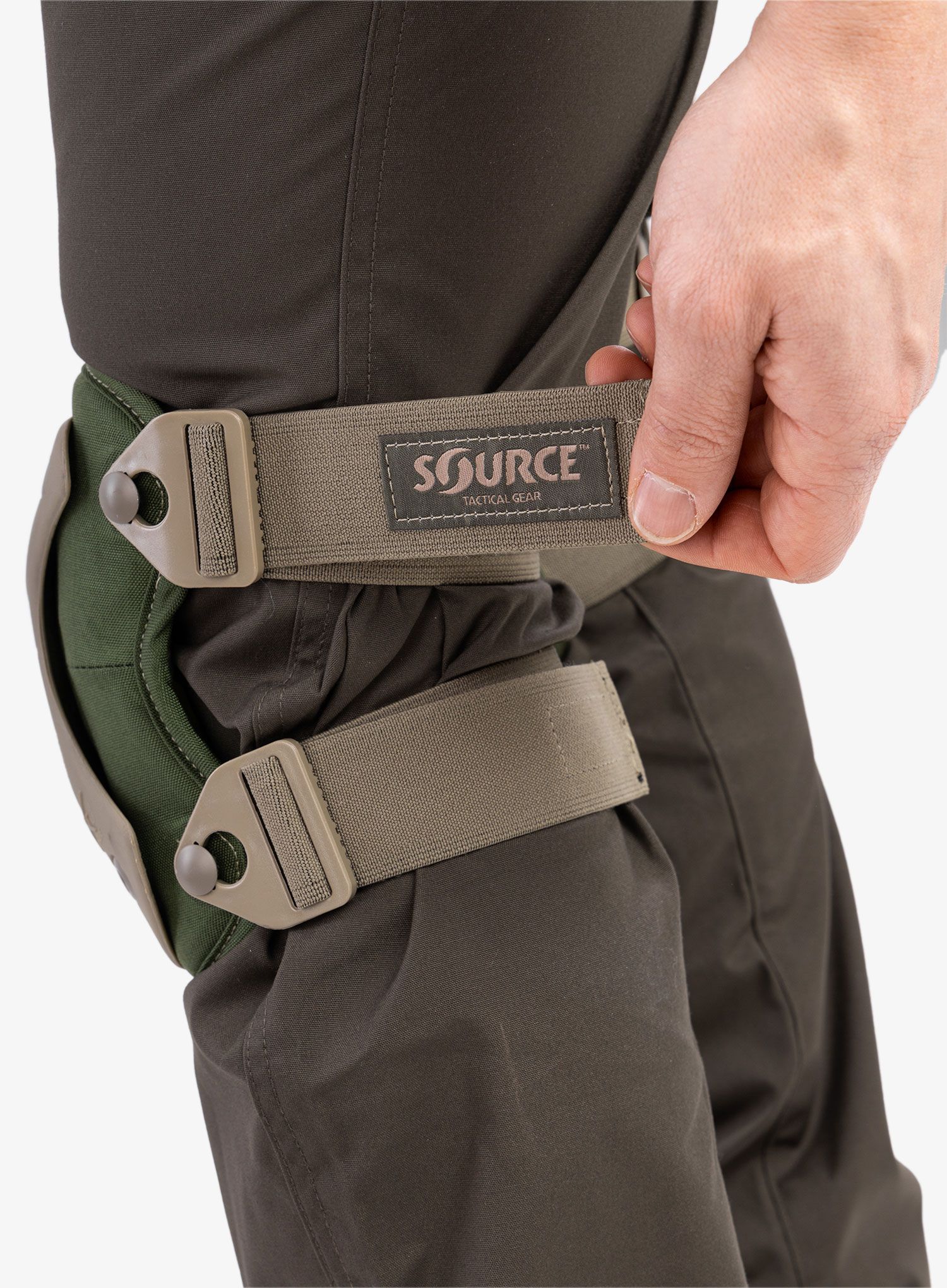 Chrániče kolen Source Shock Absorbing Knee Pads - olive