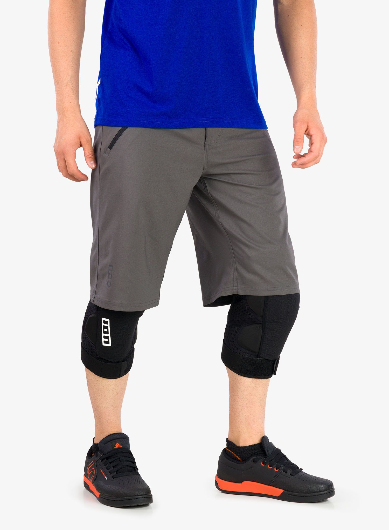 Cyklistické chrániče ION Pads K-Pact - black