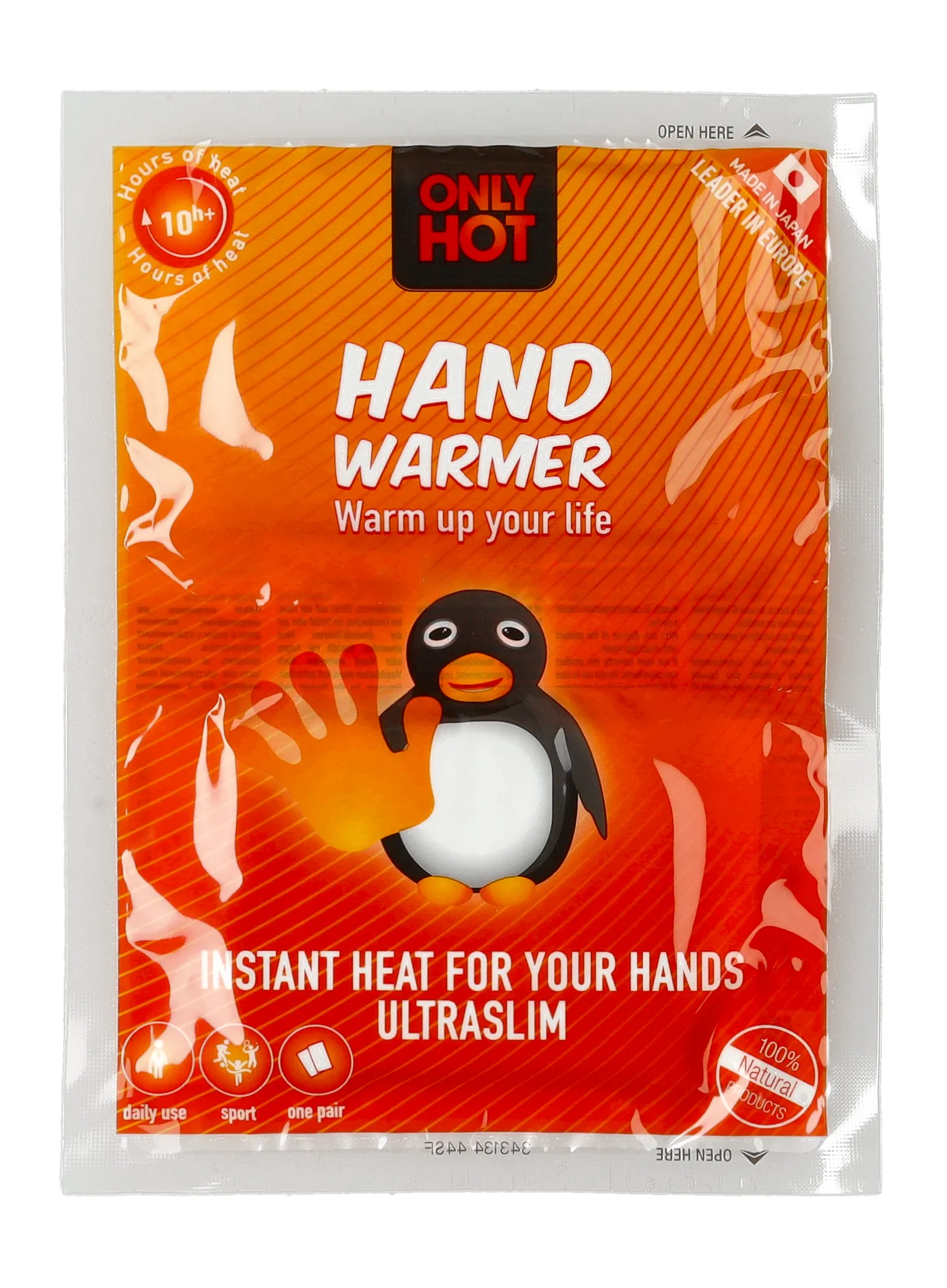 Turistické ohřívače Only Hot Hand Warmer - orange