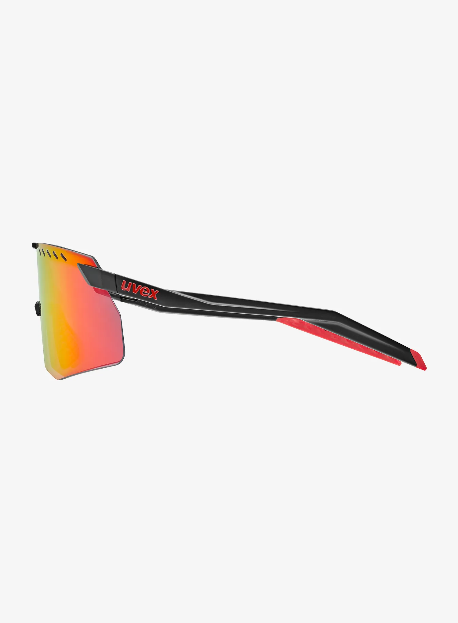 Brýle na kolo Uvex Pace Stage S - black matt/mir.red