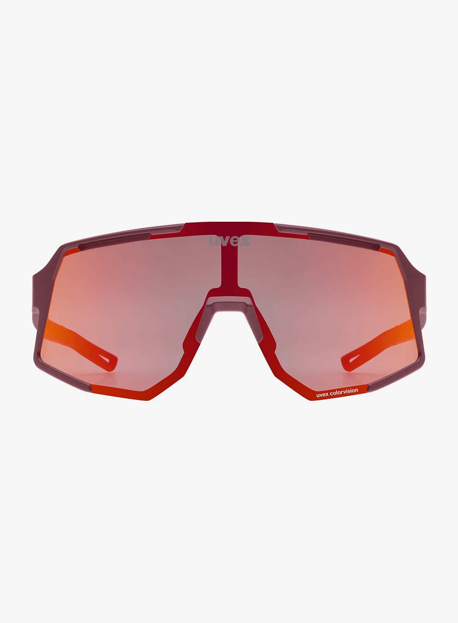 Brýle na kolo Uvex Sequenze CV - cranberry matt/mir.red