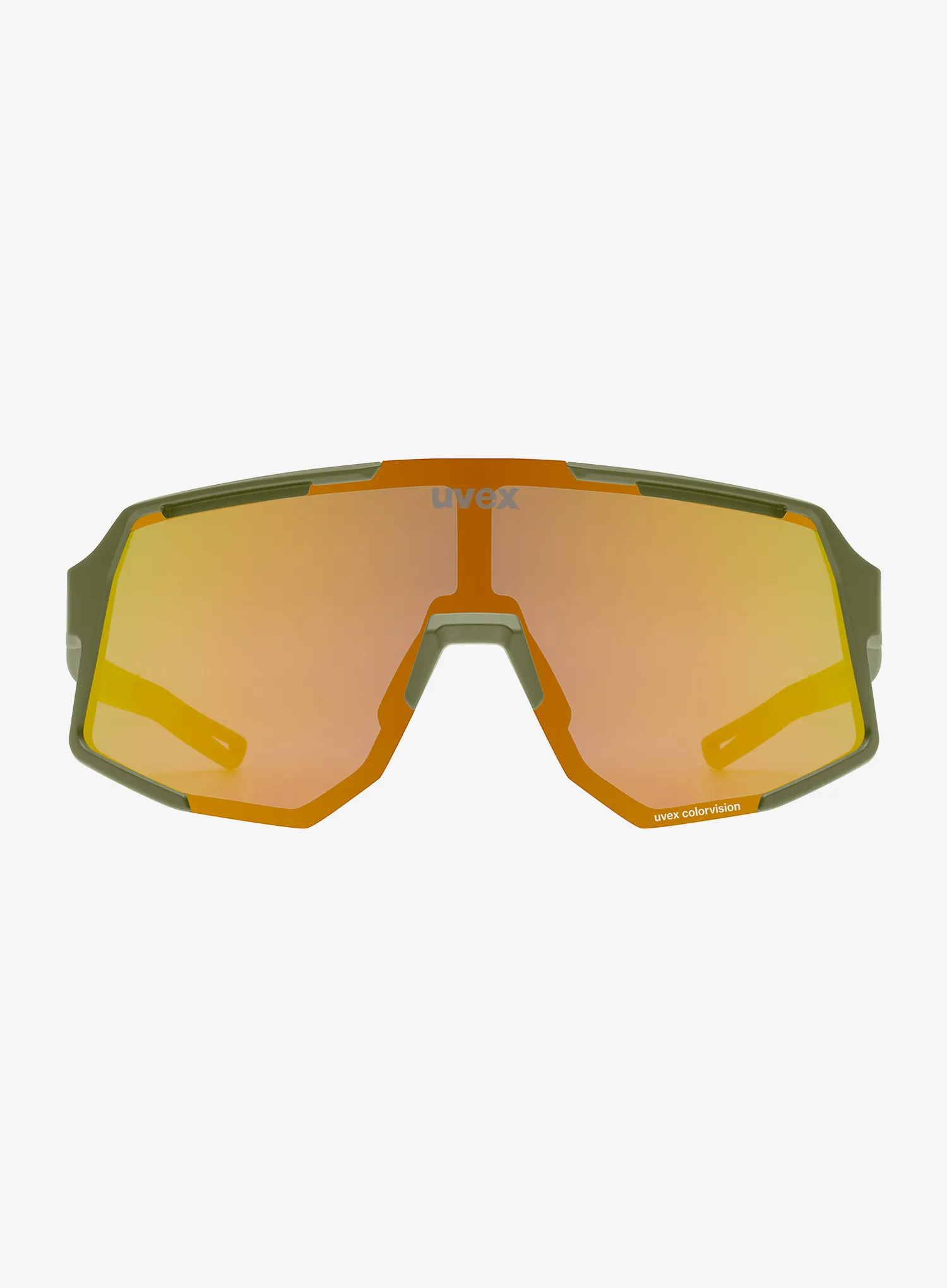 Brýle na kolo Uvex Sequenze CV - olive matt/mir.yellow