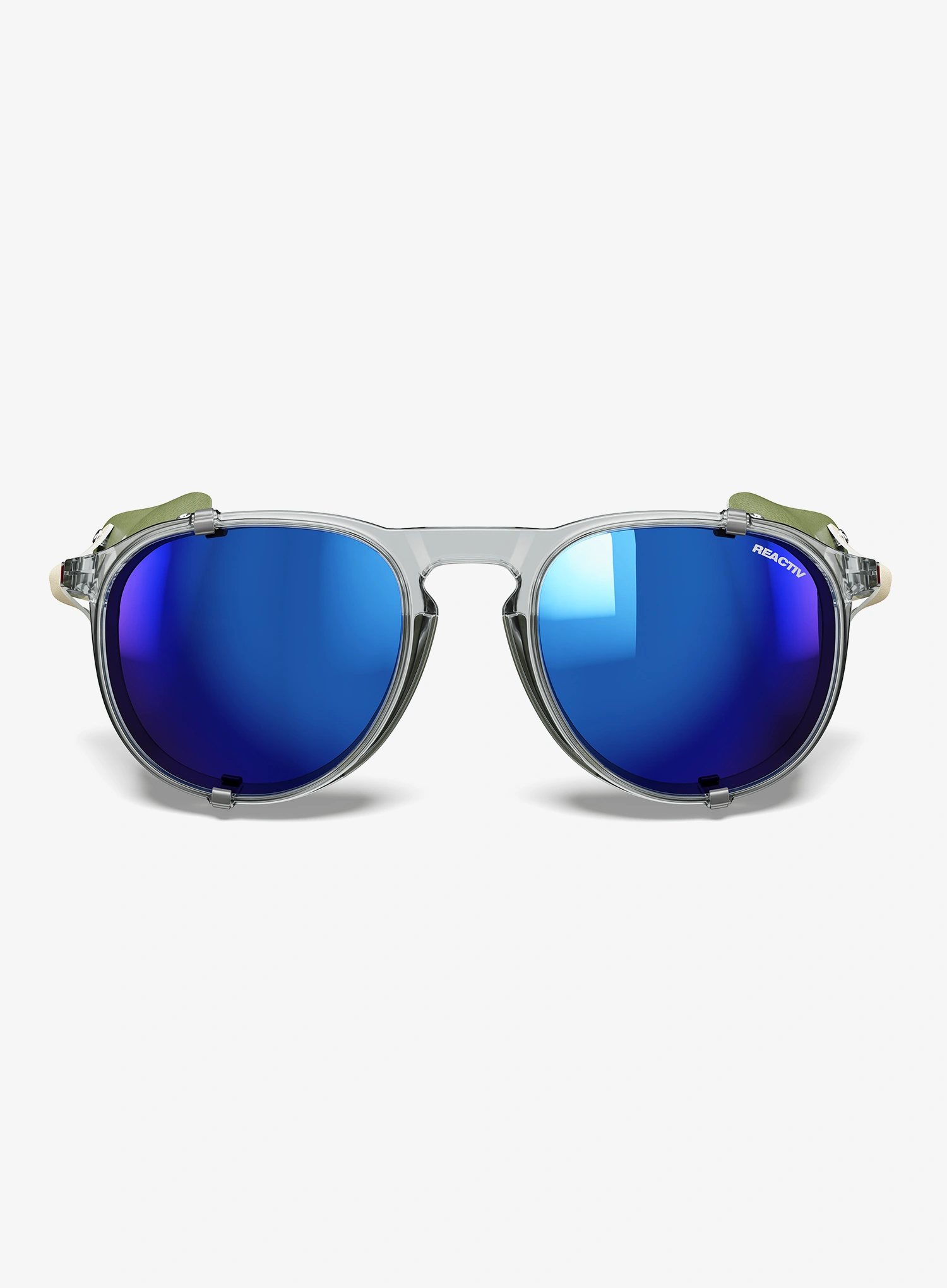 Ledovcové brýle Julbo Millenium - Reactiv 2-4 - shiny trans.gray/khaki/beige