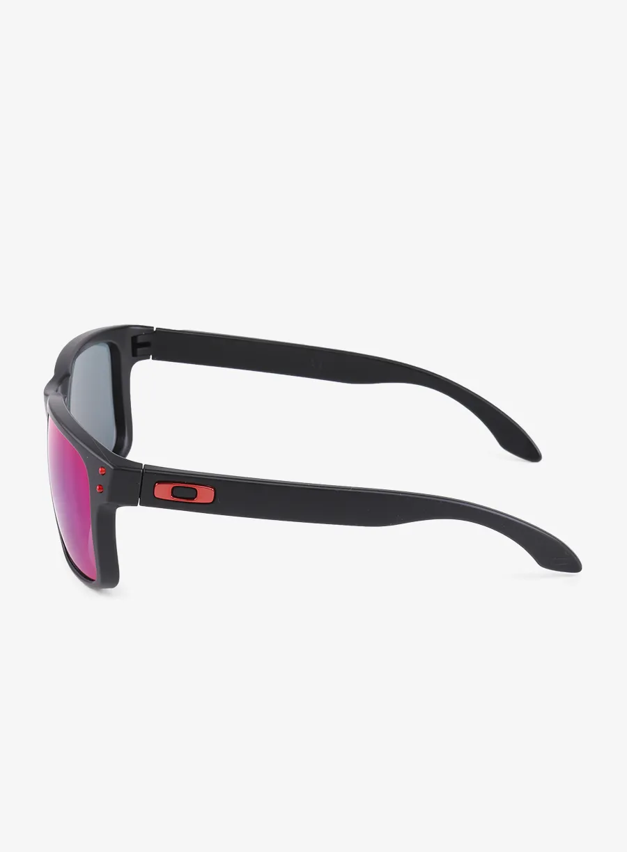 Sluneční brýle Oakley Holbrook - matte blk/positive red iridium