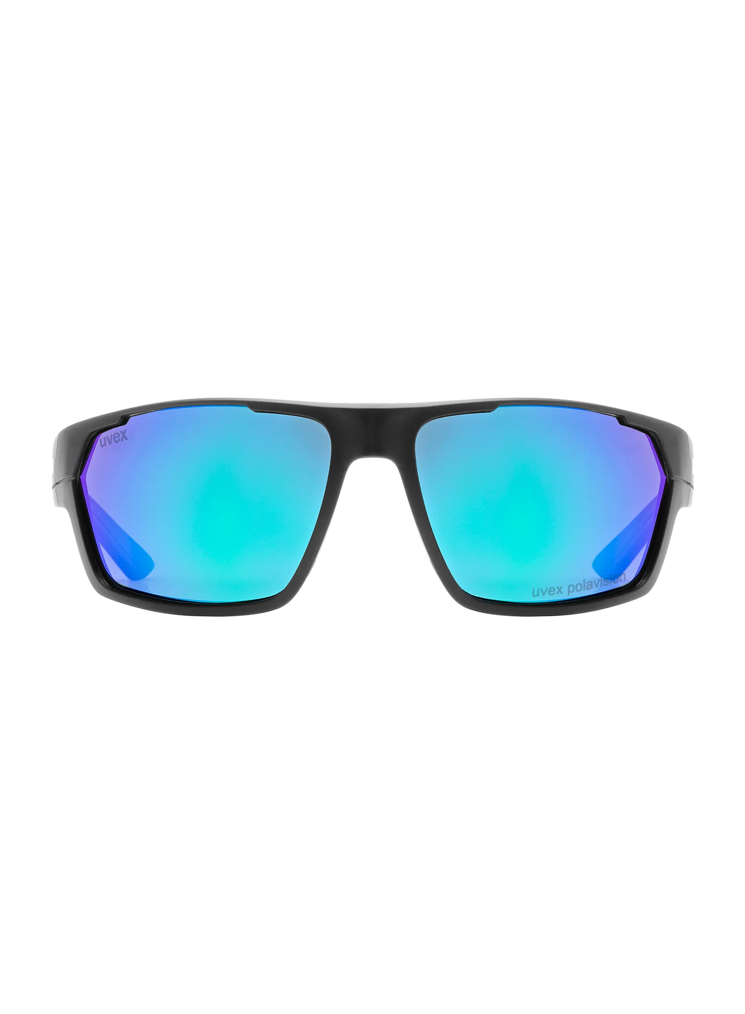 Polarizační brýle Uvex Sportstyle 233 P - black matt/mirror green