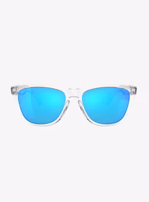 Sluneční brýle Oakley Frogskins - crystal clear/sapphire iridium