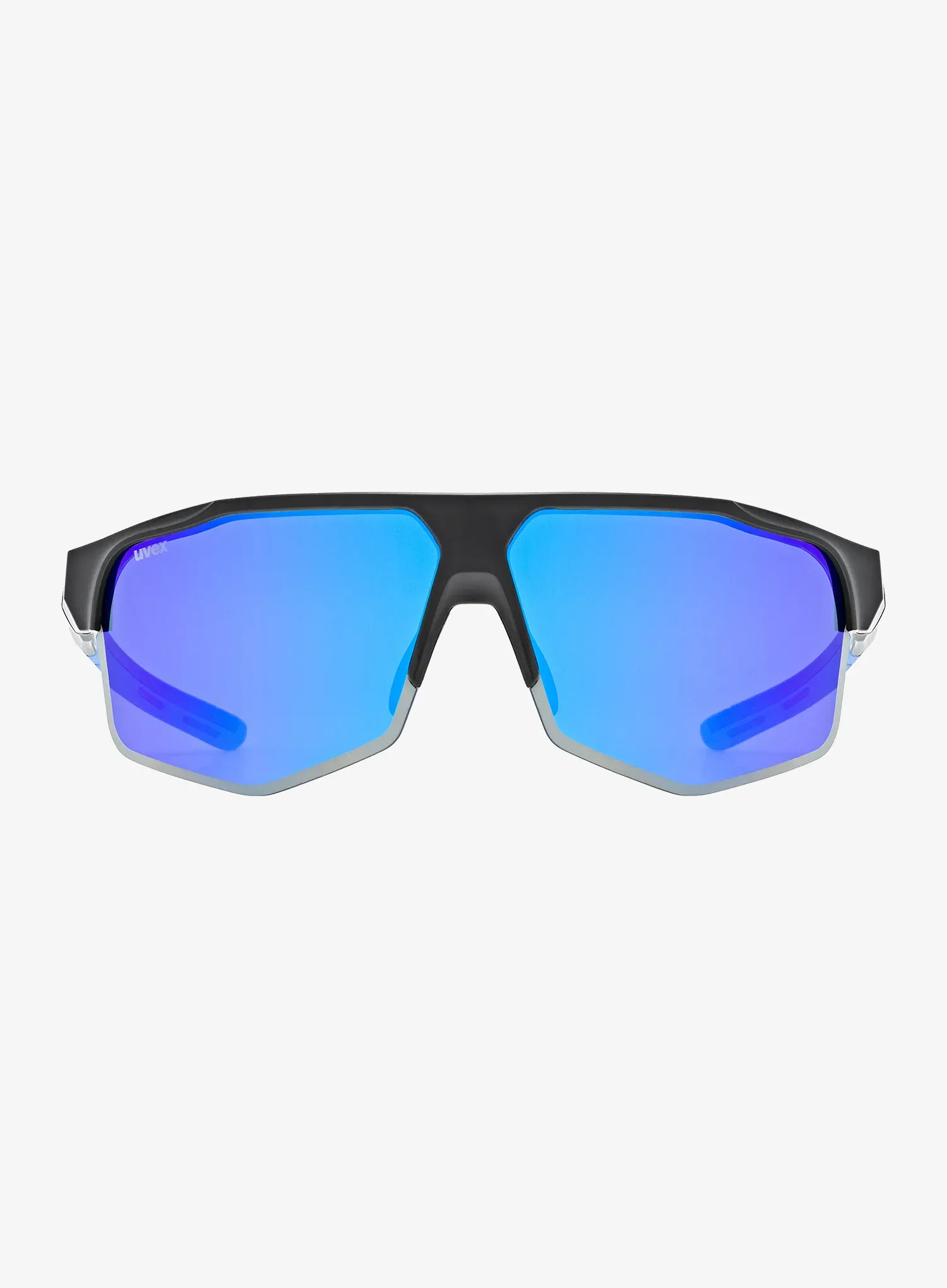 Sluneční brýle Uvex Axos Set - black matt/mirror blue