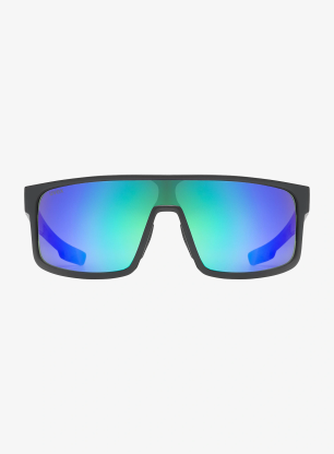 Sluneční brýle Uvex LGL 51 - black matt/mirror green