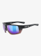 Sluneční brýle Uvex MTN Venture CV - black matt/mirror blue