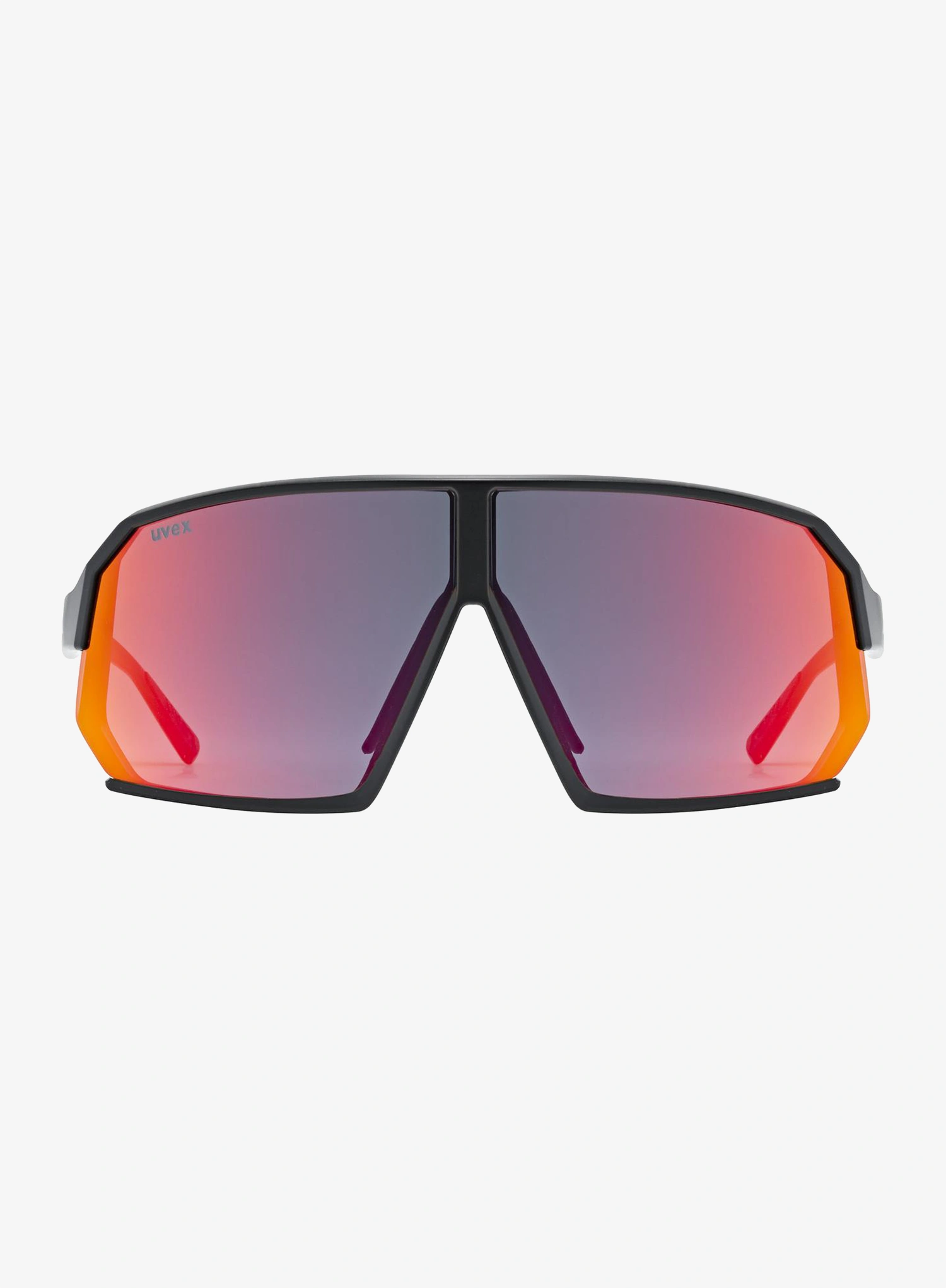 Sluneční brýle Uvex Sportstyle 237 - black matt/mirror red