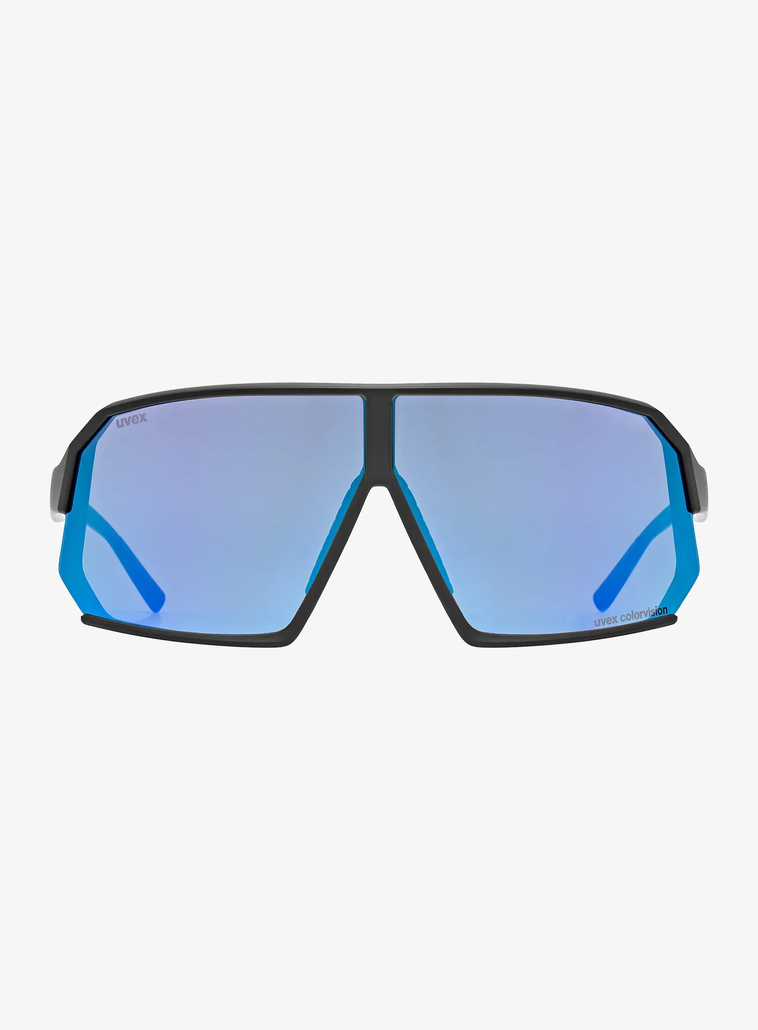 Sluneční brýle Uvex Sportstyle 237 CV - black matt/mirror blue