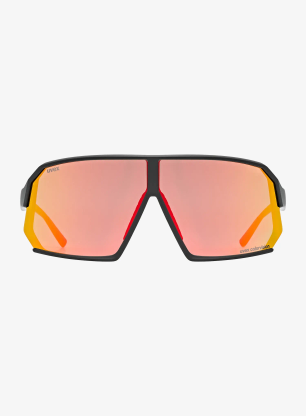 Sluneční brýle Uvex Sportstyle 237 CV - black matt/mirror red