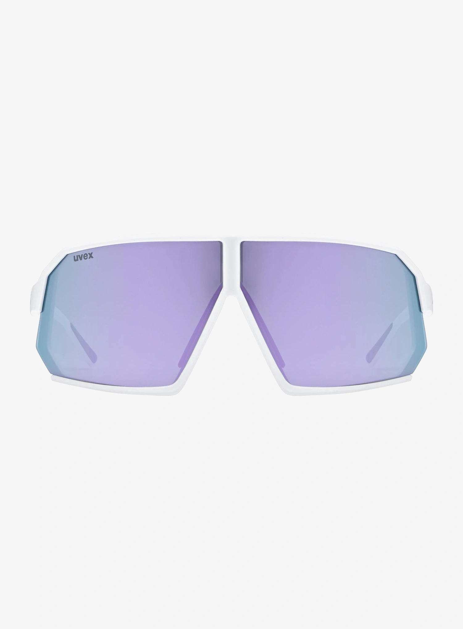 Sluneční brýle Uvex Sportstyle 237 - white matt/mirror lavender