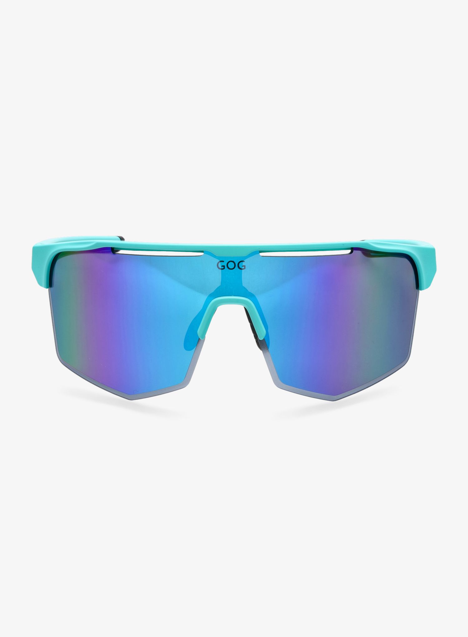 Brýle na kolo GOG Athena - white/blue/matt turquoise