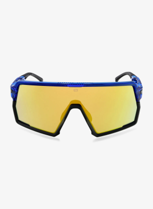 Brýle na kolo Rudy Project Kelion - crystal blue/multilaser yellow