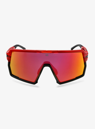 Brýle na kolo Rudy Project Kelion - crystal red/multilaser red