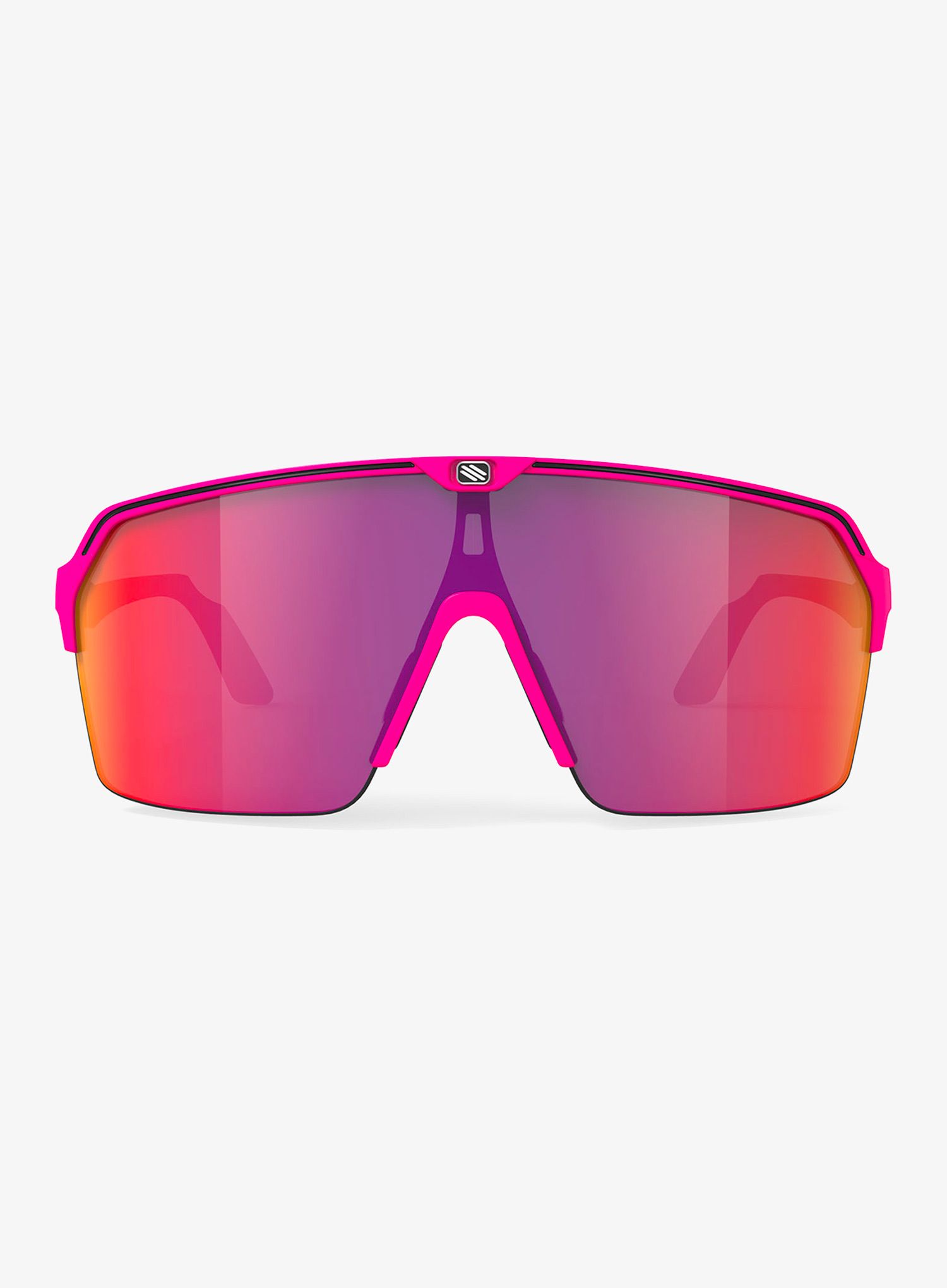 Brýle na kolo Rudy Project Spinshield Air - pink fluo matte/multilaser red