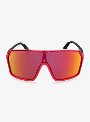 Brýle na kolo Rudy Project Spinshield - pink fluo/blk mat/multila red