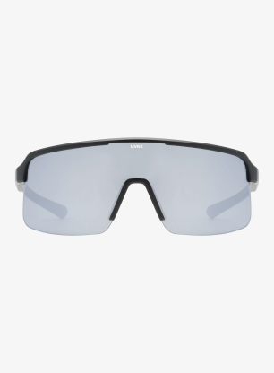 Brýle na kolo Uvex Dyrt - black matt/mir.silver