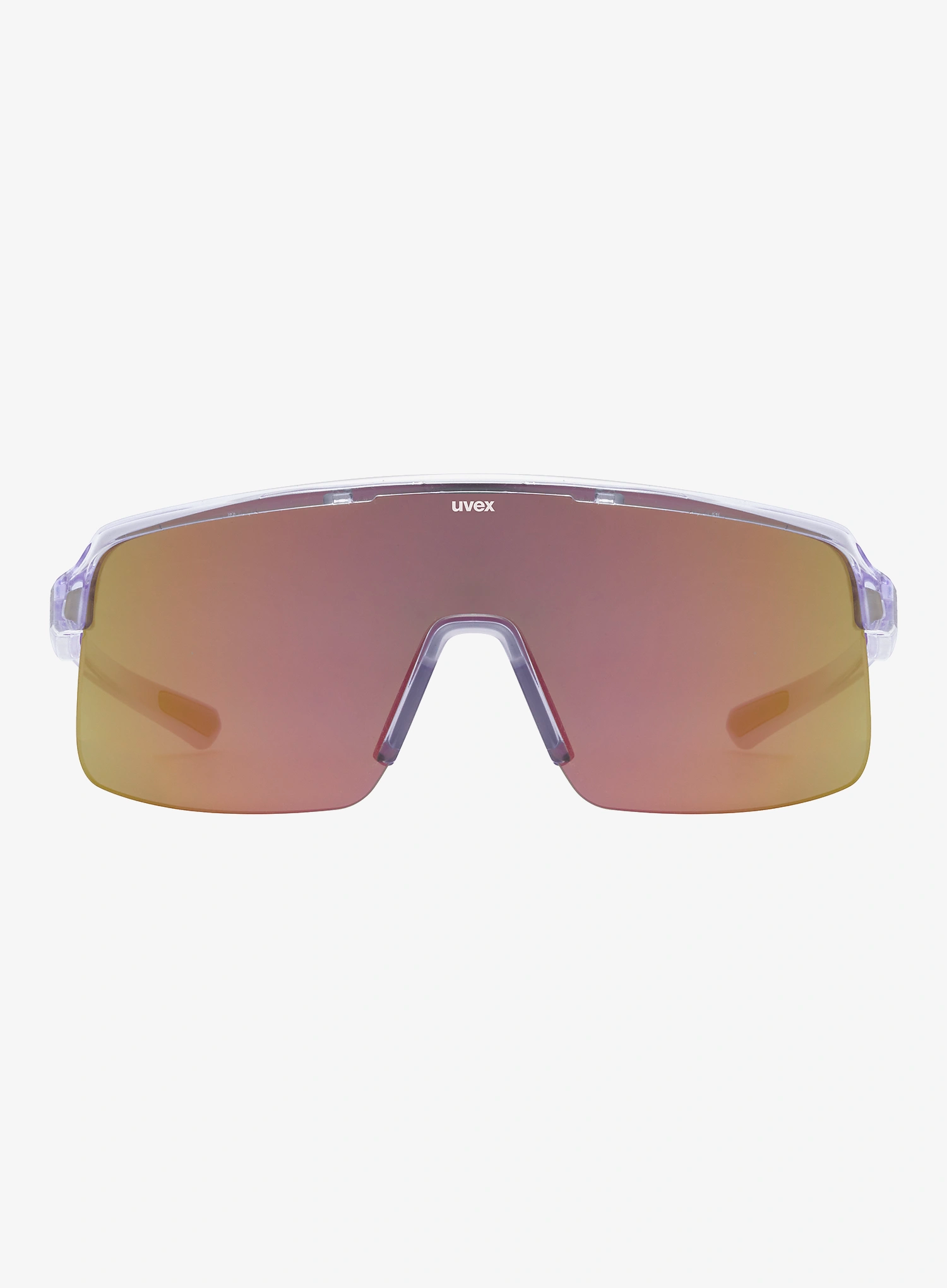 Brýle na kolo Uvex Dyrt - clear purple/mir.red