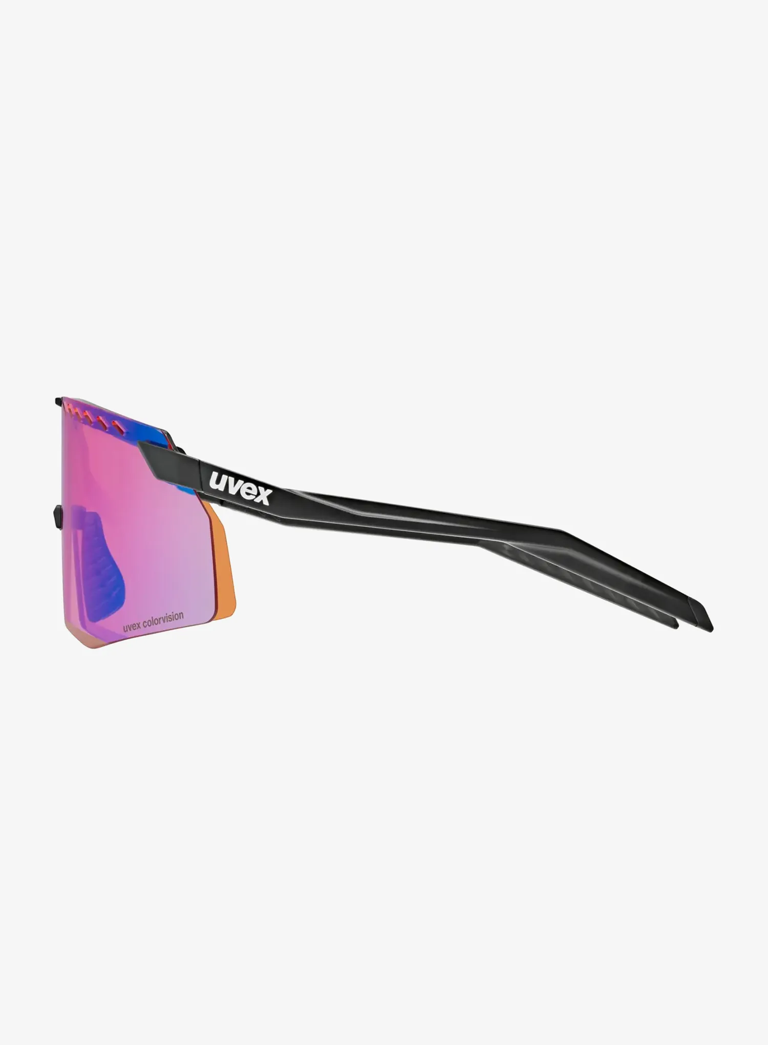 Brýle na kolo Uvex Pace Stage CV - black matt /mir. blue