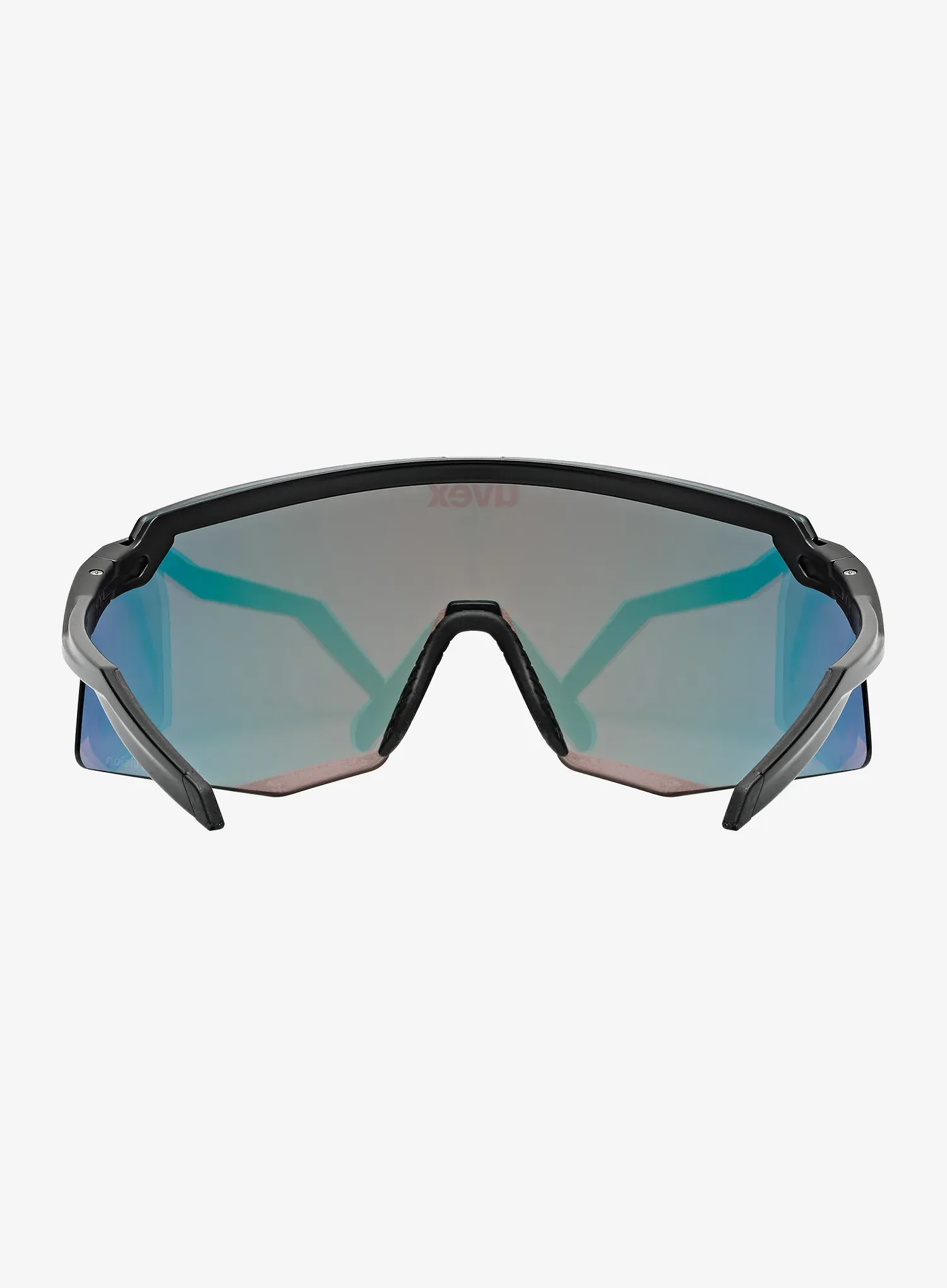 Brýle na kolo Uvex Pace Stage CV - black matt/mirror red