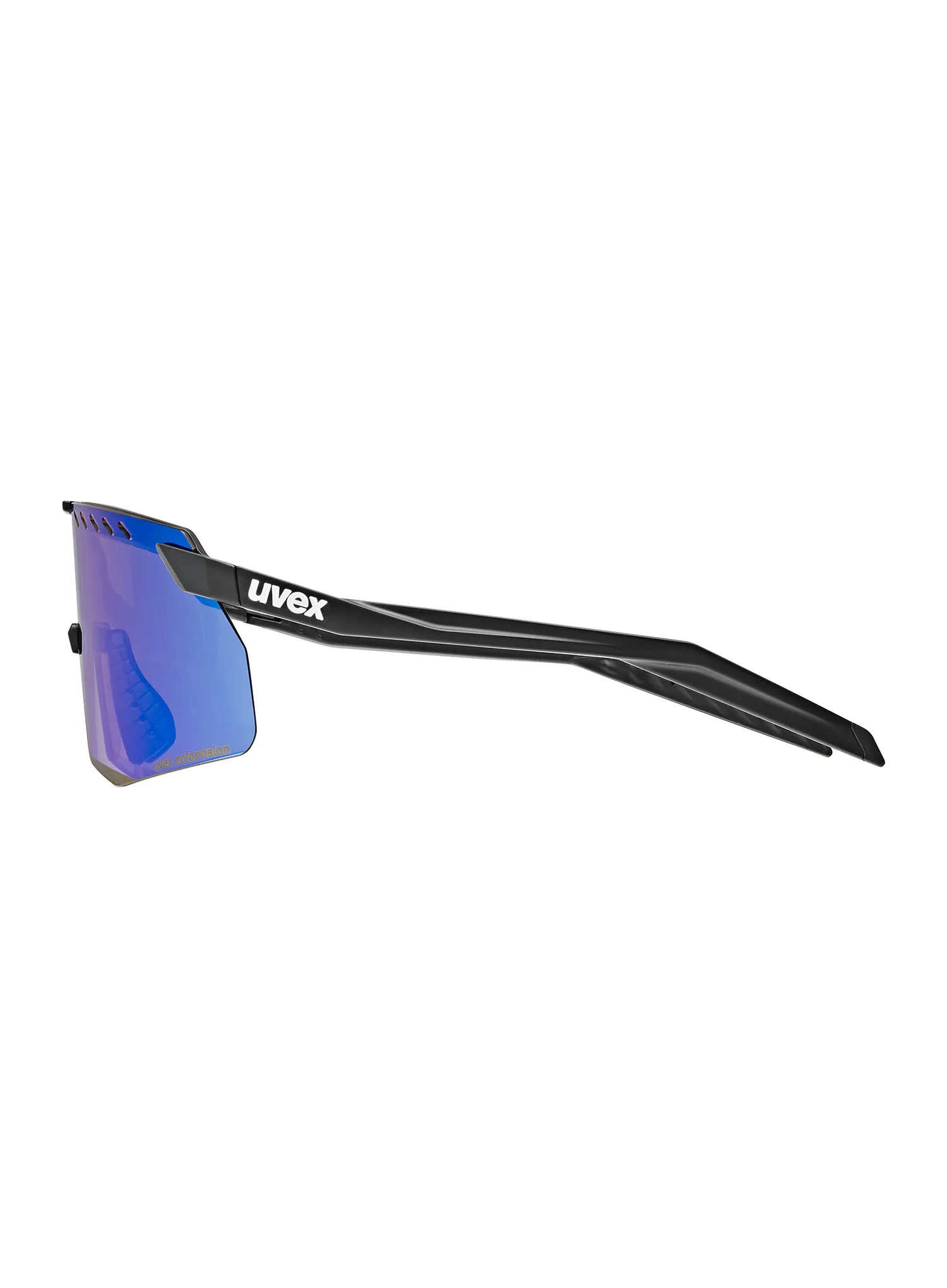 Brýle na kolo Uvex Pace Stage S CV - black matt/mirror blue