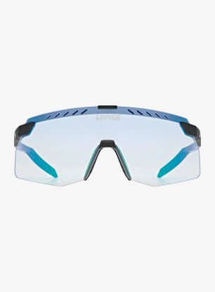 Brýle na kolo Uvex Pace Stage S V - black matt/mirror blue