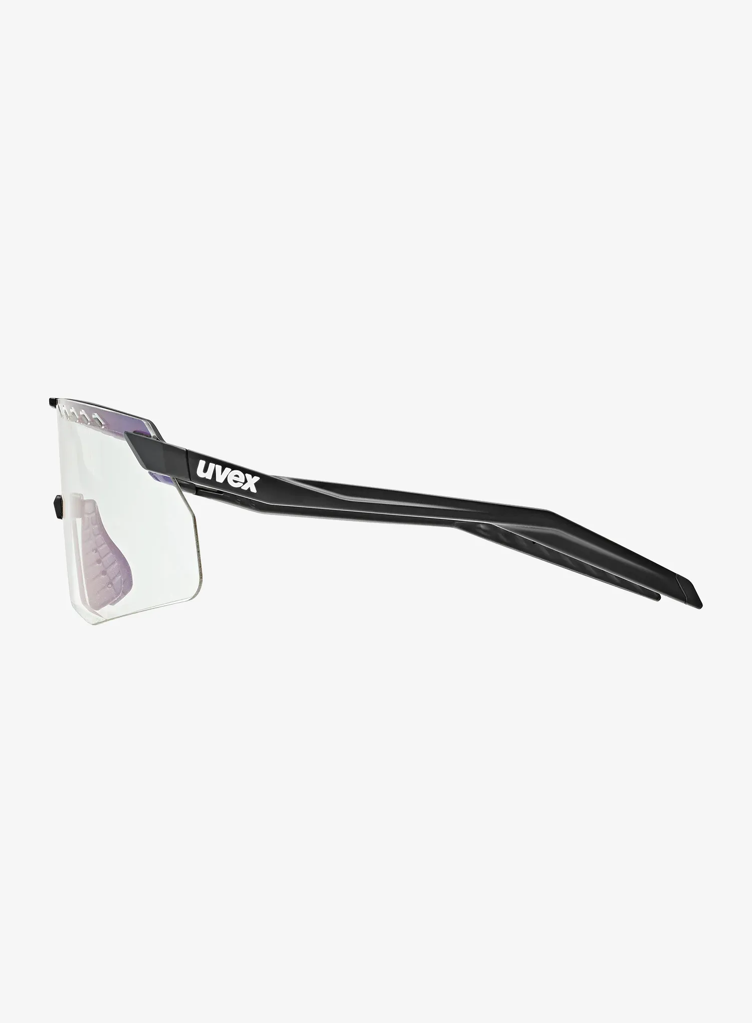 Brýle na kolo Uvex Pace Stage S V - black matt/mirror blue