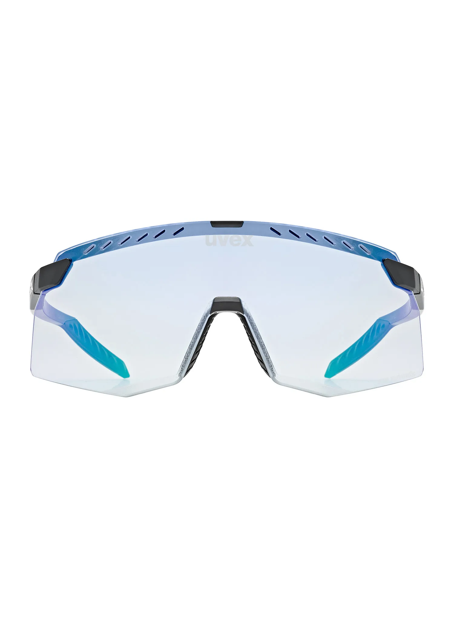 Brýle na kolo Uvex Pace Stage V - black matt/mirror blue