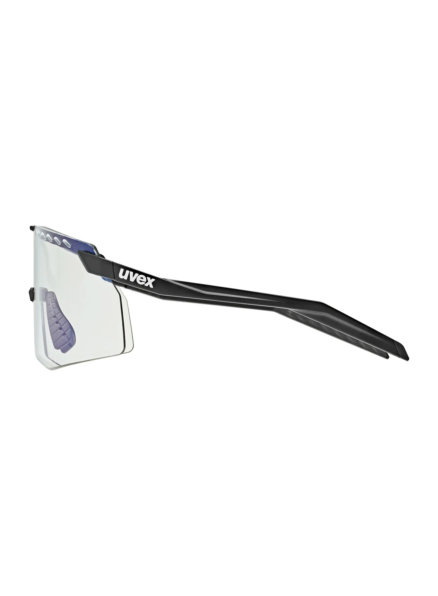 Brýle na kolo Uvex Pace Stage V - black matt/mirror blue