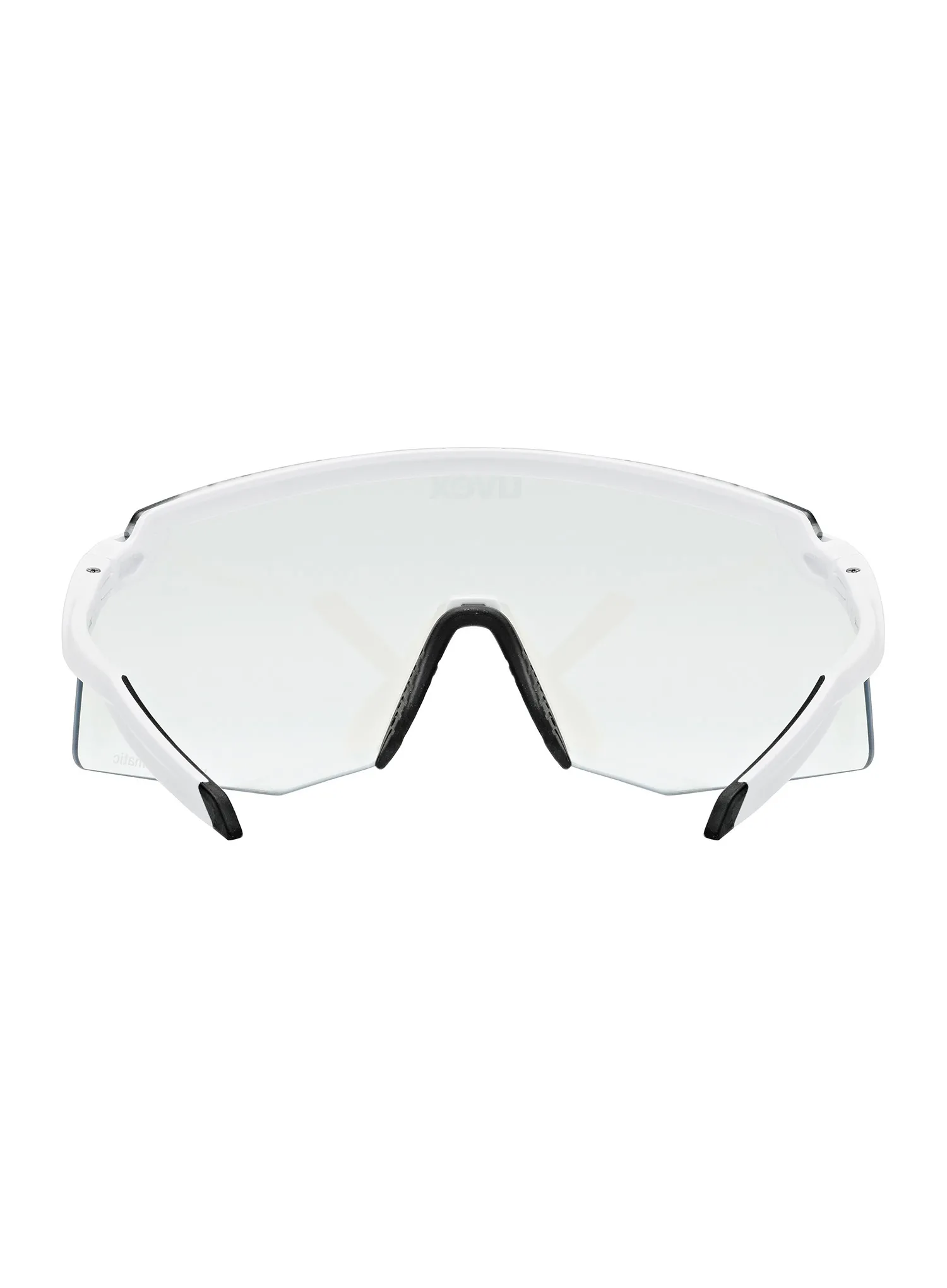 Brýle na kolo Uvex Pace Stage V - white matt/mirror blue