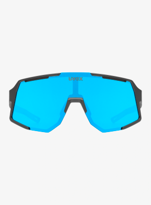 Brýle na kolo Uvex Sequenze - black matt/mir.blue