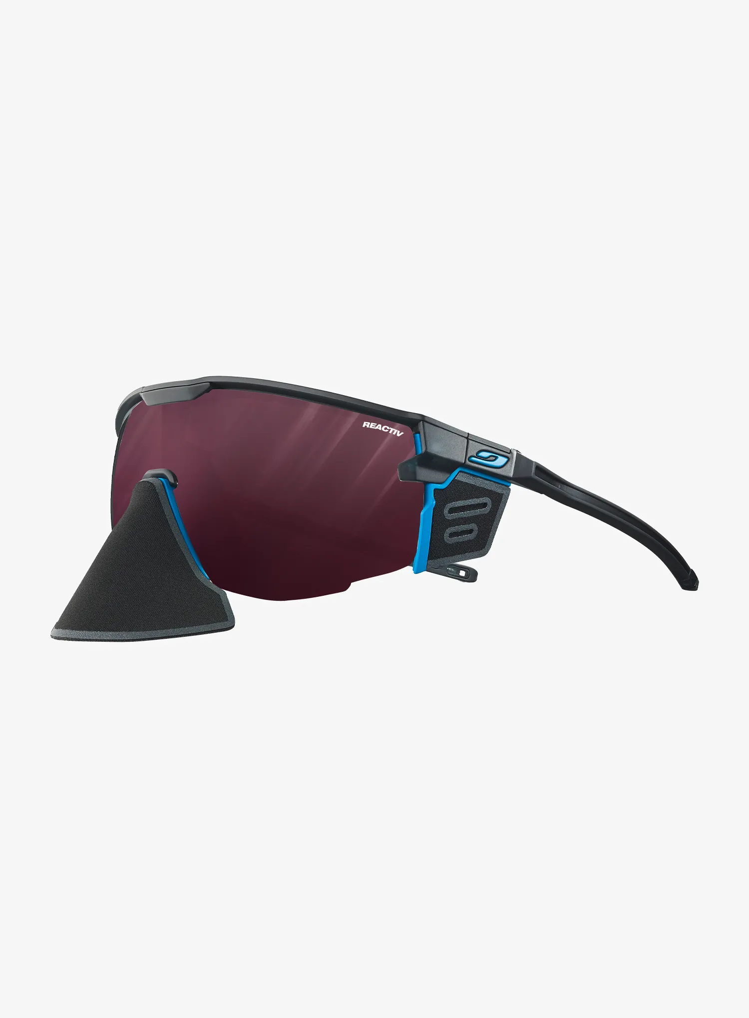 Brýle na hory Julbo Ultimate Cover - REACTIV 0-4 HC - black/blue/blue