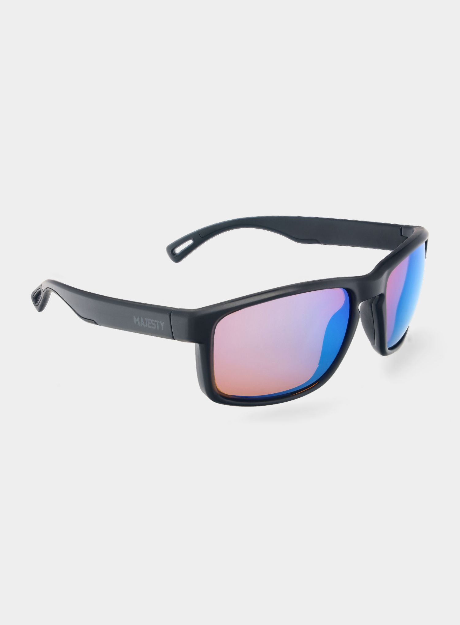 Brýle Majesty Vertex - matt black/polarised blue mirror lens