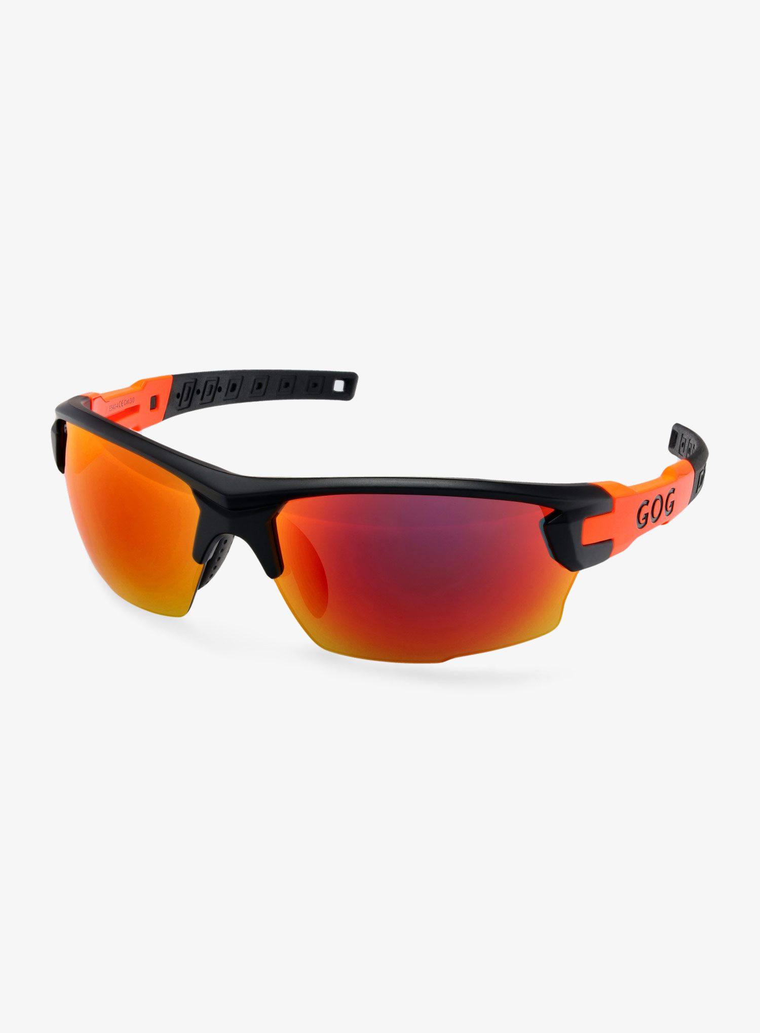 Cyklistické brýle GOG Steno - black/poly.red