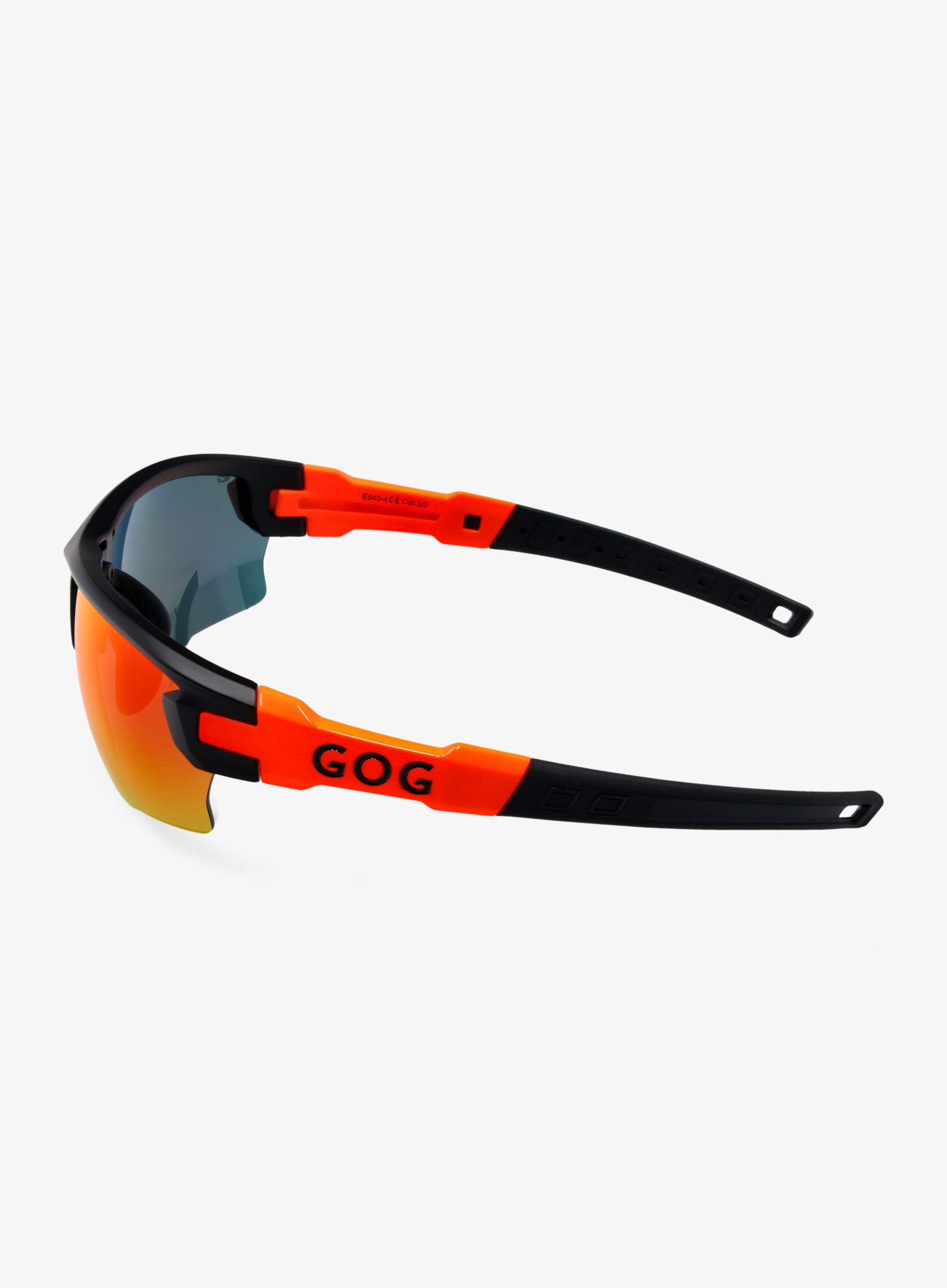 Cyklistické brýle GOG Steno - black/poly.red