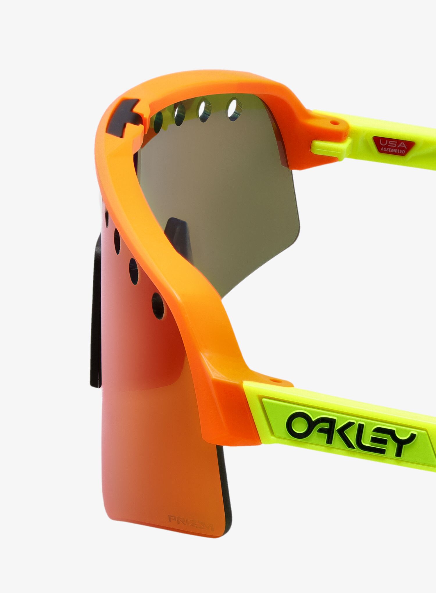 Cyklistické brýle Oakley Sutro Lite Sweep Vented - orange/prizm trail torch