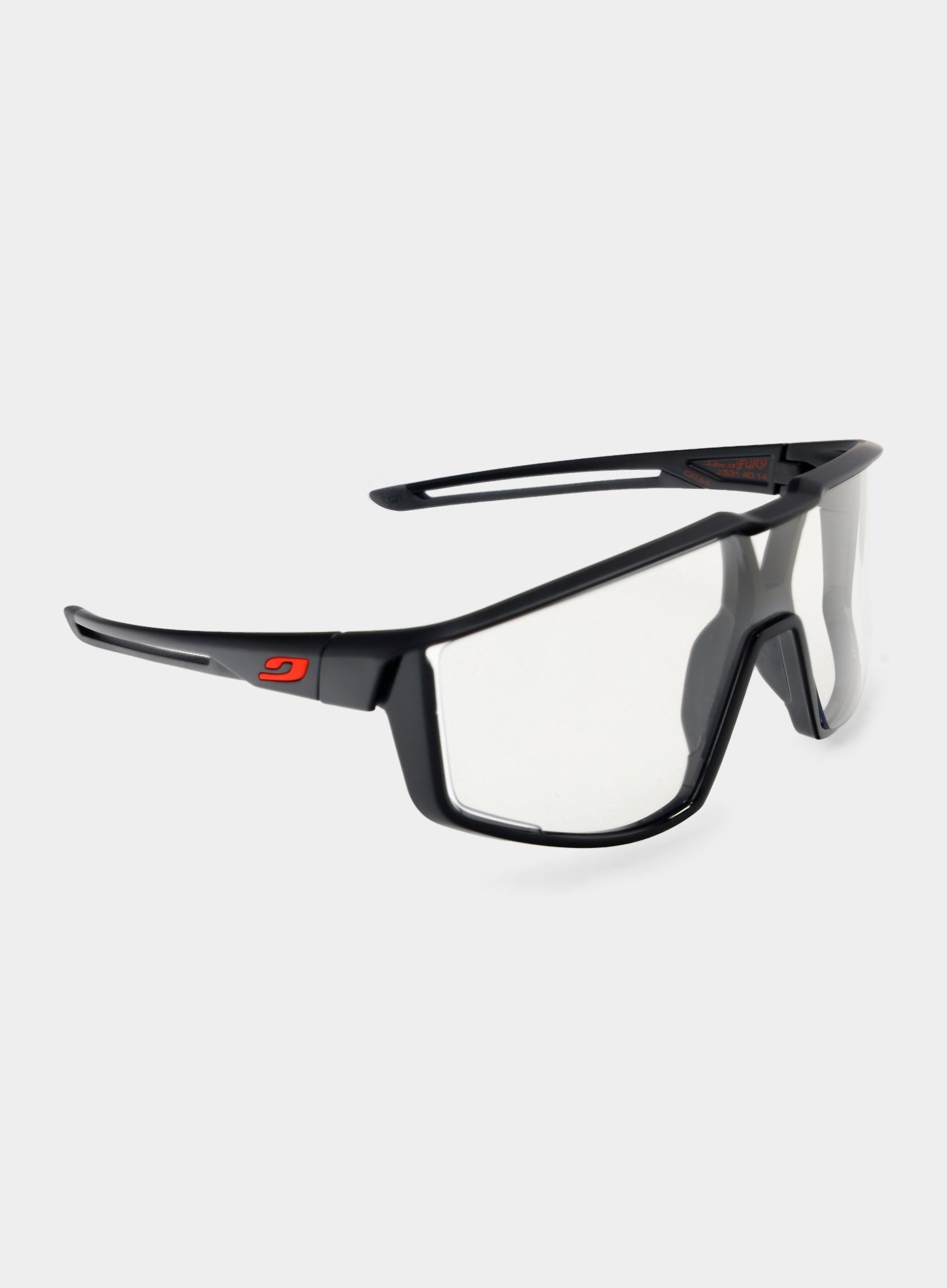 Cyklistické brýle Julbo Fury - Reactiv 0-3 - black/black