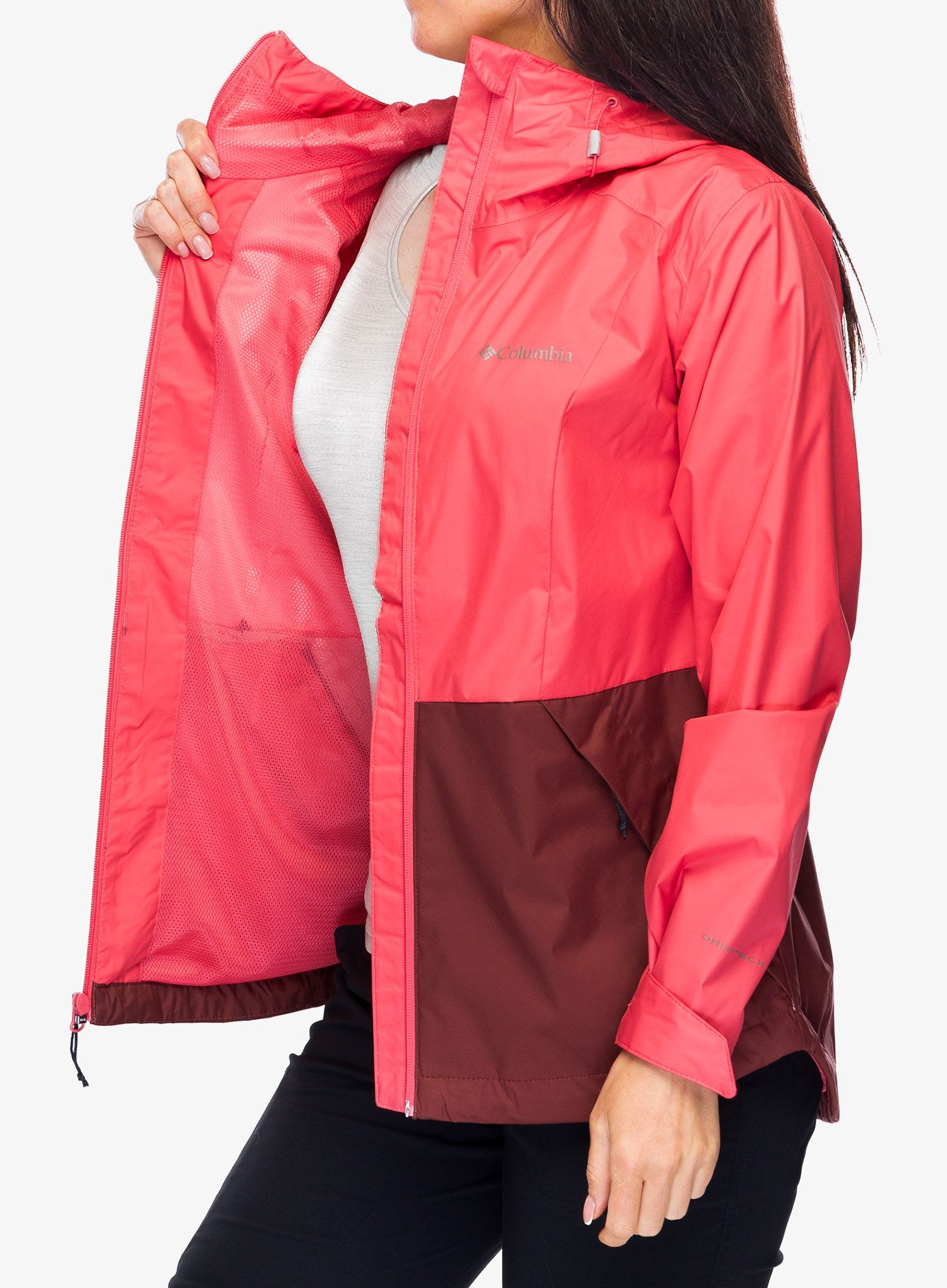 Dámská bunda Columbia Inner Limits III Jacket - juicy/spice