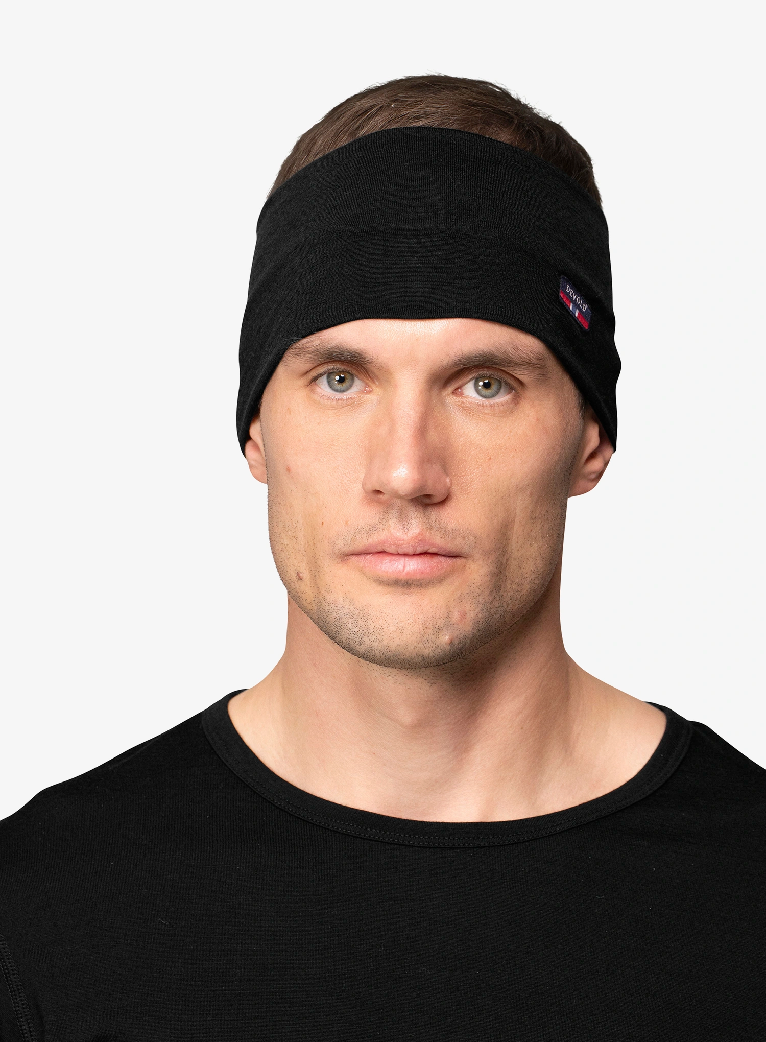 Čelenka Devold Breeze Merino 150 Headband - black