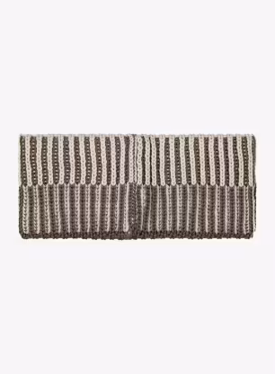 Čelenka Ortovox Deep Knit Headband - dark grey brown