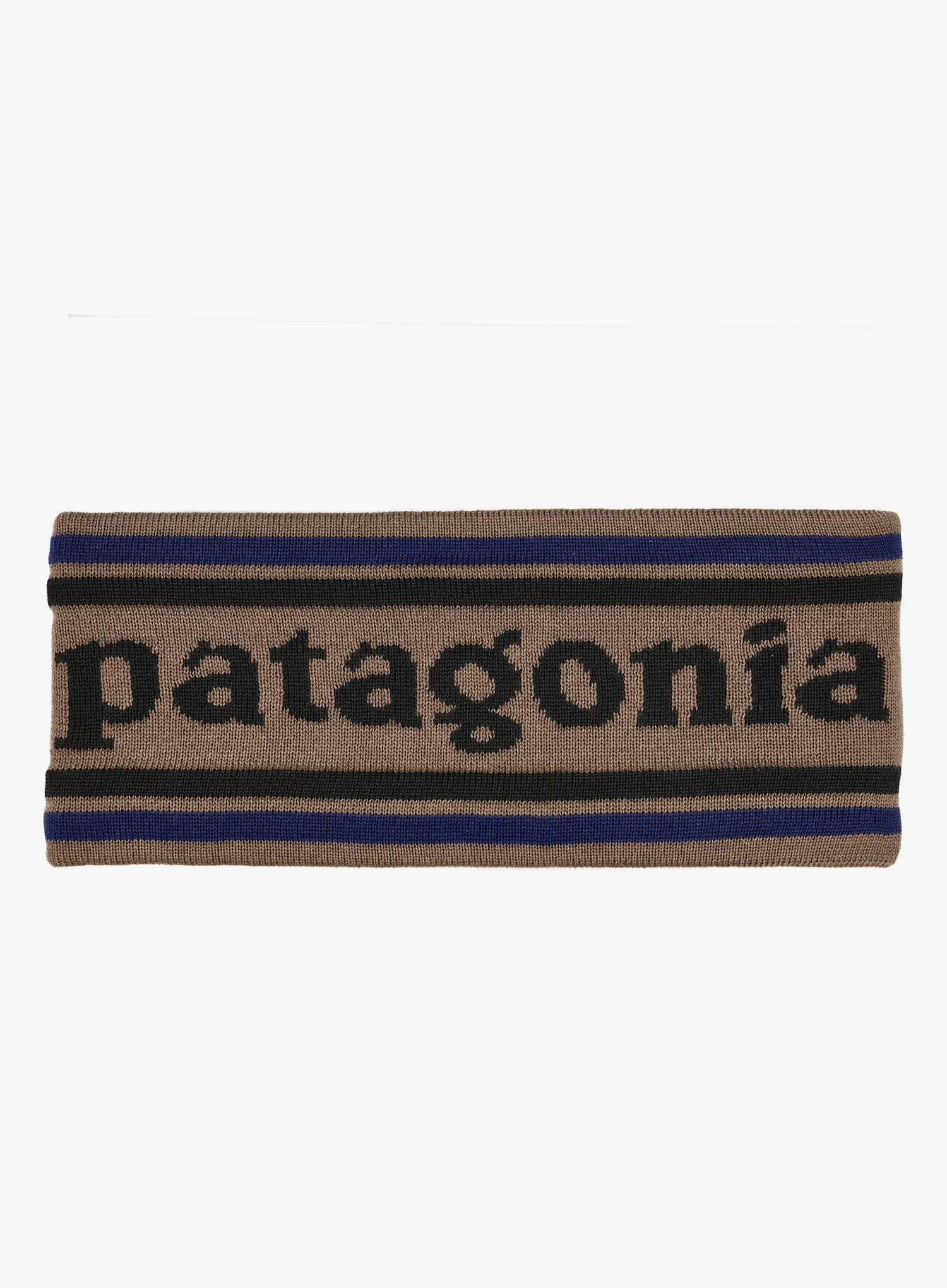 Čelenka Patagonia Powder Town Headband - park stripe/marlow brown