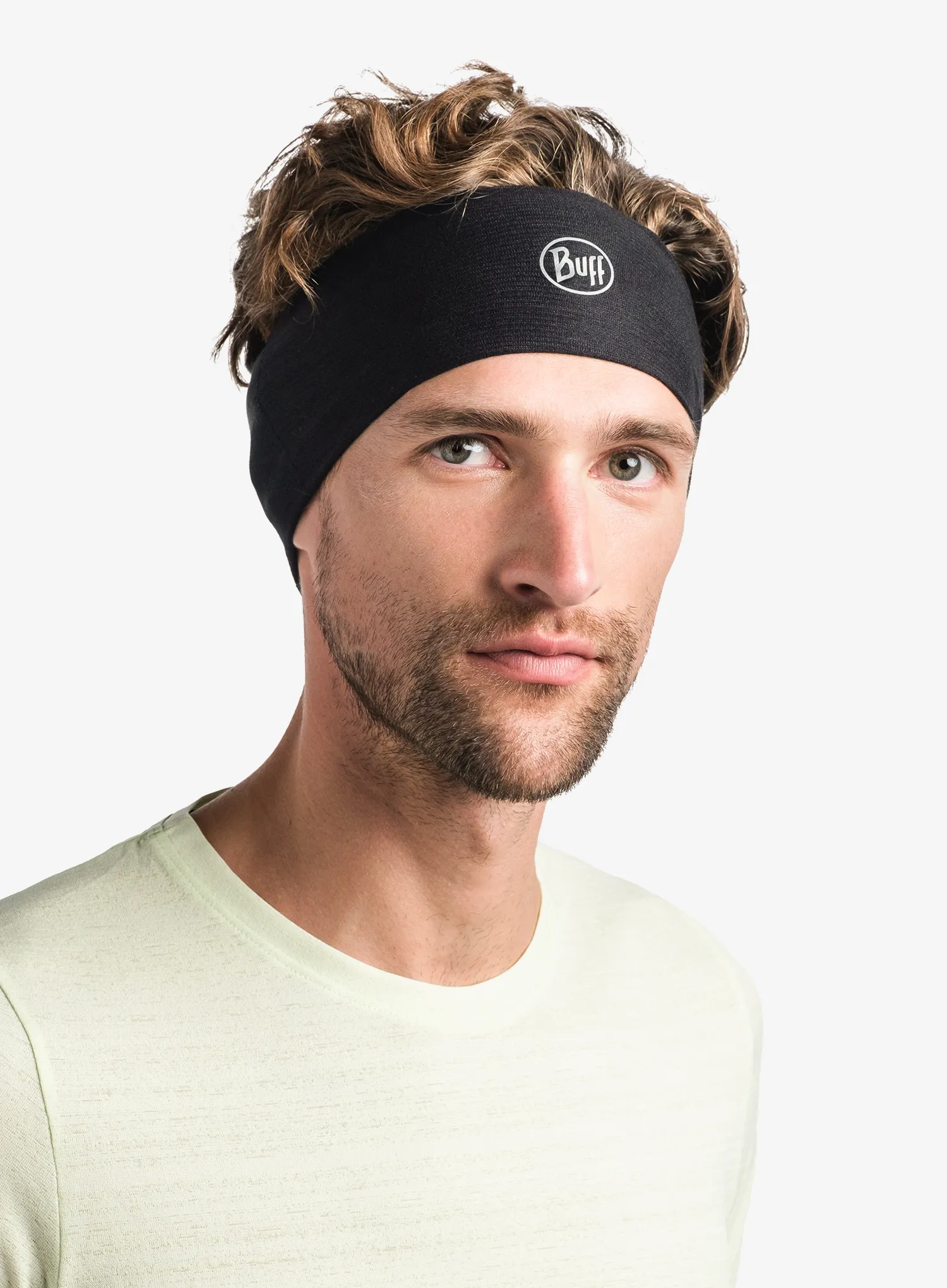 Čelenka Buff Coolnet UV+ Headband - black