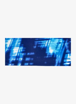 Sportovní čelenka na hlavu Buff Coolnet UV Wide Headband - attel blue