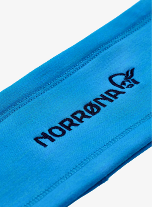 Sportovní čelenka na hlavu Norrona Warmwool2 Headband - hawaiian surf