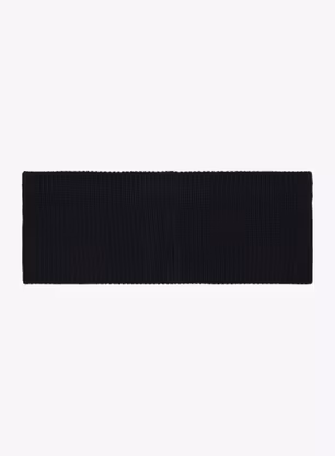 Zimni čelenka Buff Crossknit Headband - solid black