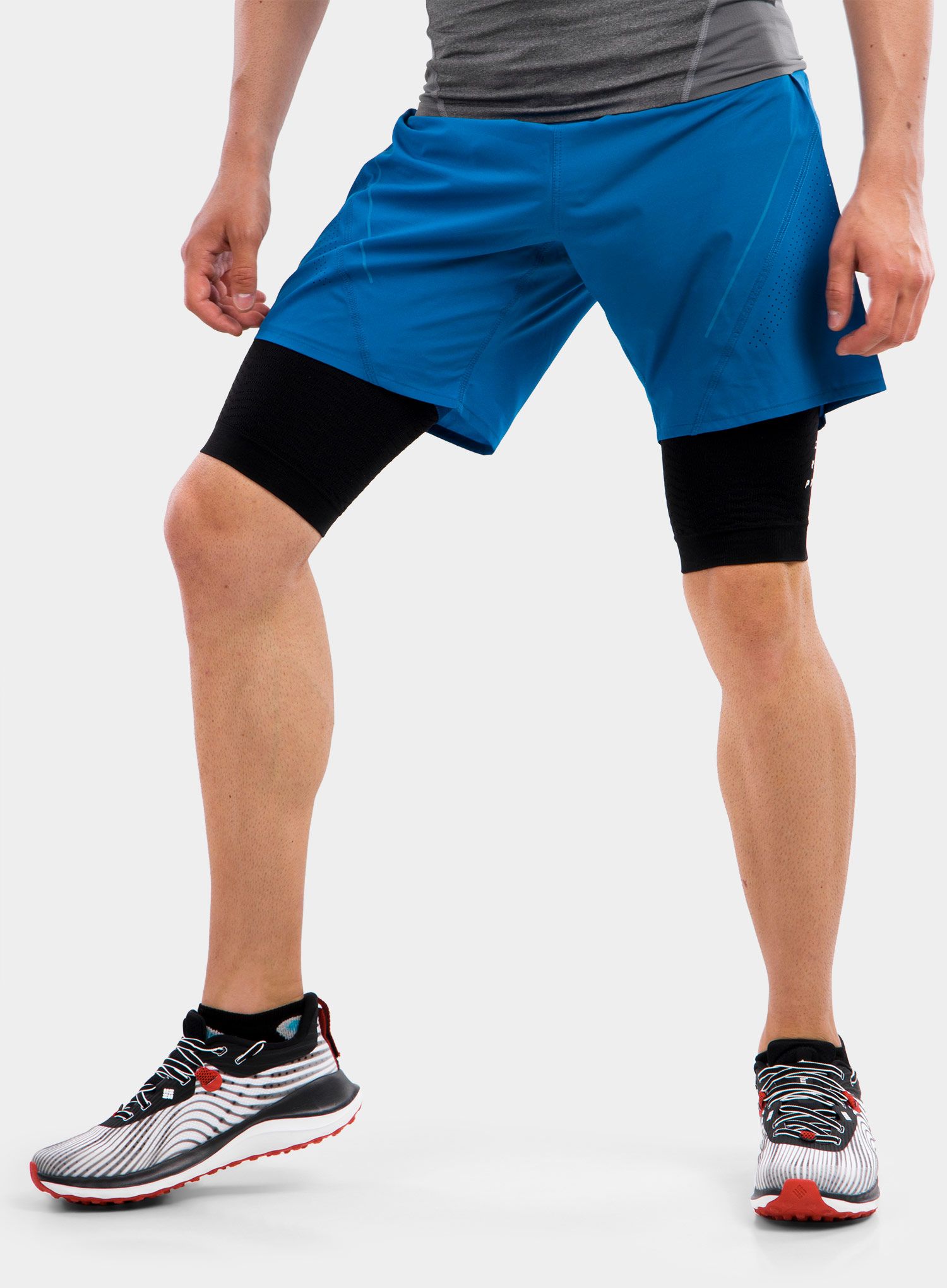 Kompresní pásy Compressport Under Control Quad - black