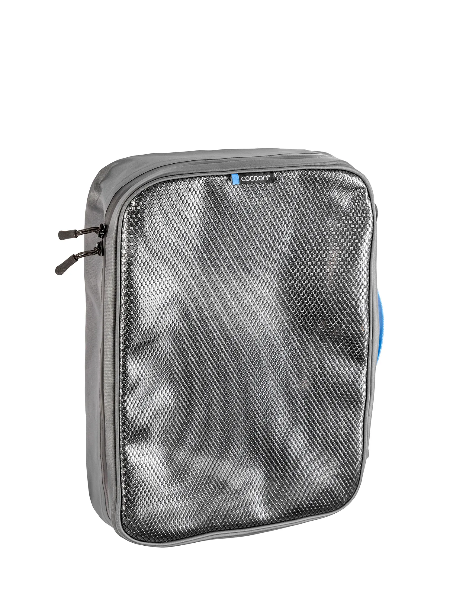 Cestovní organizér Cocoon Packing Cube - Laminated Net Top L - grey/black