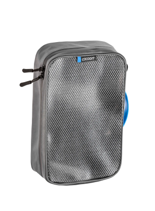 Cestovní organizér Cocoon Packing Cube - Laminated Net Top M - grey/black